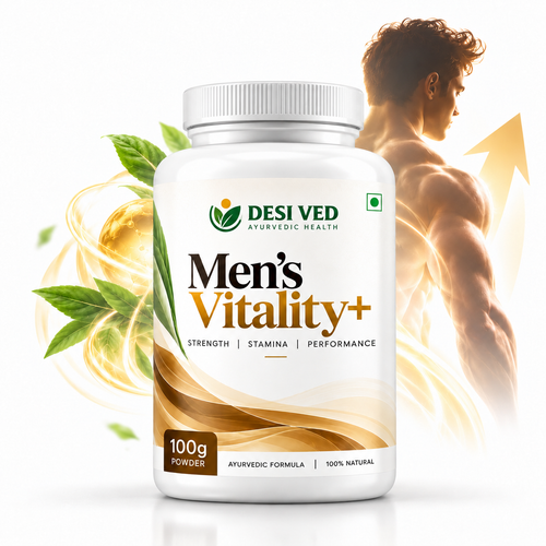 Desived Men's Vitality+ | Men's Wellness & Daily Vitality | 100g Powder